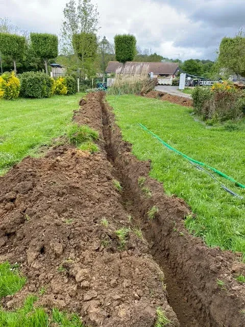 Illustration du service Terrassement, drainage & réseaux